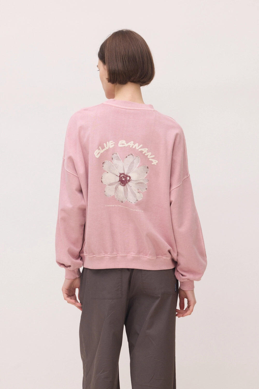 Sudadera Mujer Blue Banana Sienna de Algodón 100% Orgánico 2/4