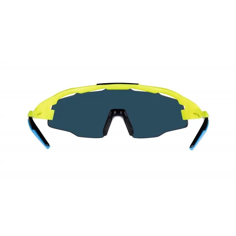 Ochelari Force Everest, lentila albastra oglinda, fluo 4/7