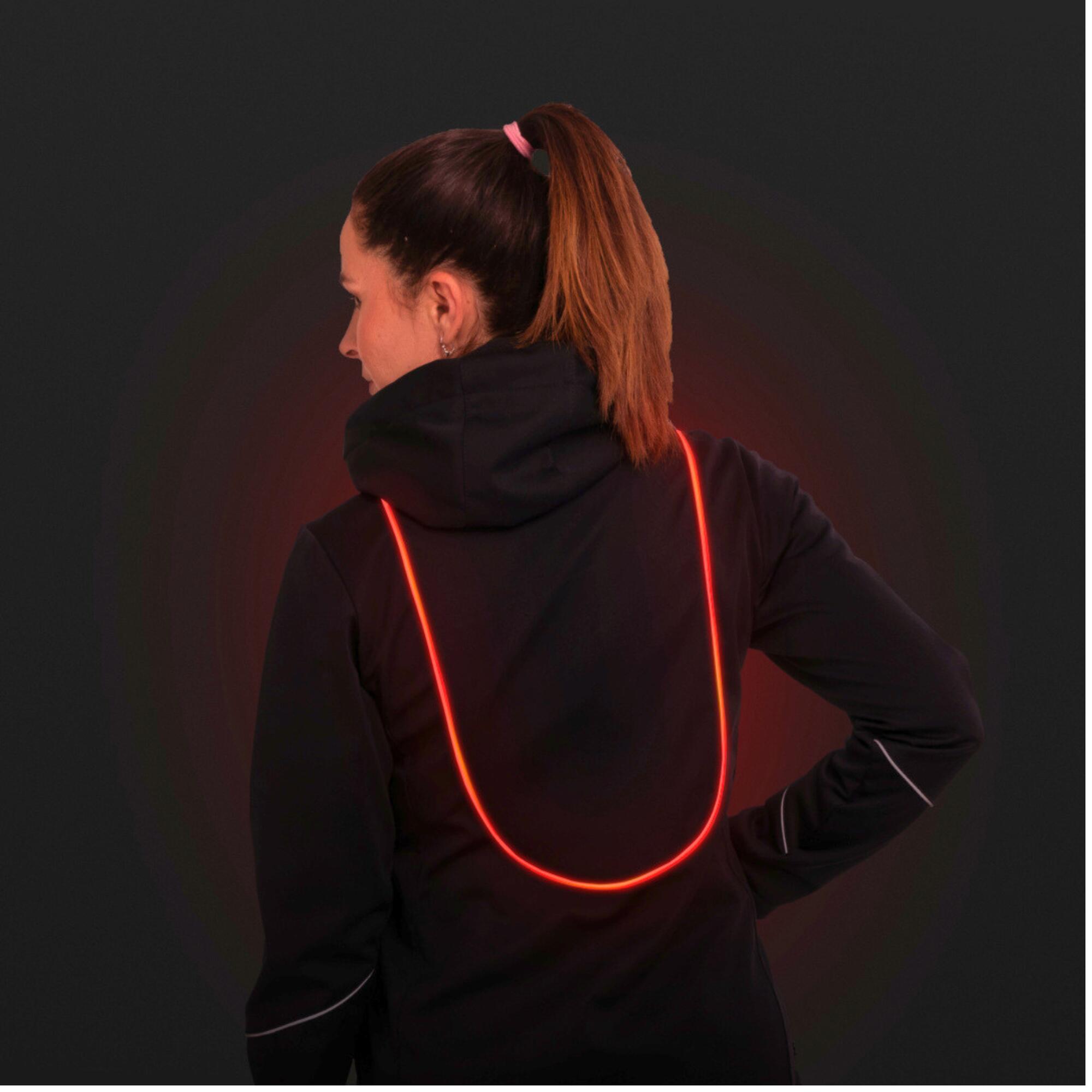 Dámská svítící softshellová bunda LUMINA PR 3/4