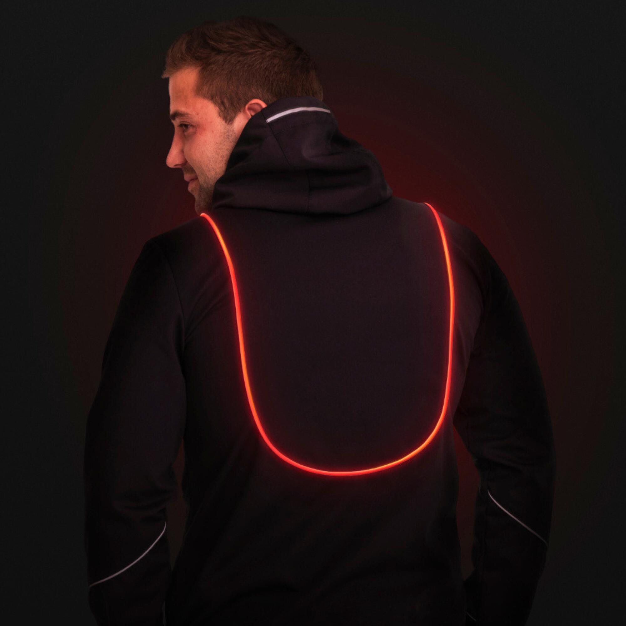 Pánská svítící softshellová bunda LUMINA PR 3/4