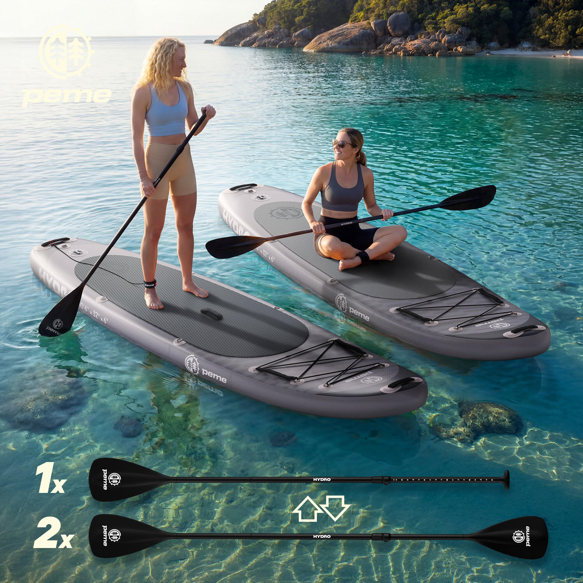 Tabla paddle surf hinchable 11'6 350x81x15 cm accesorios touring 4/7