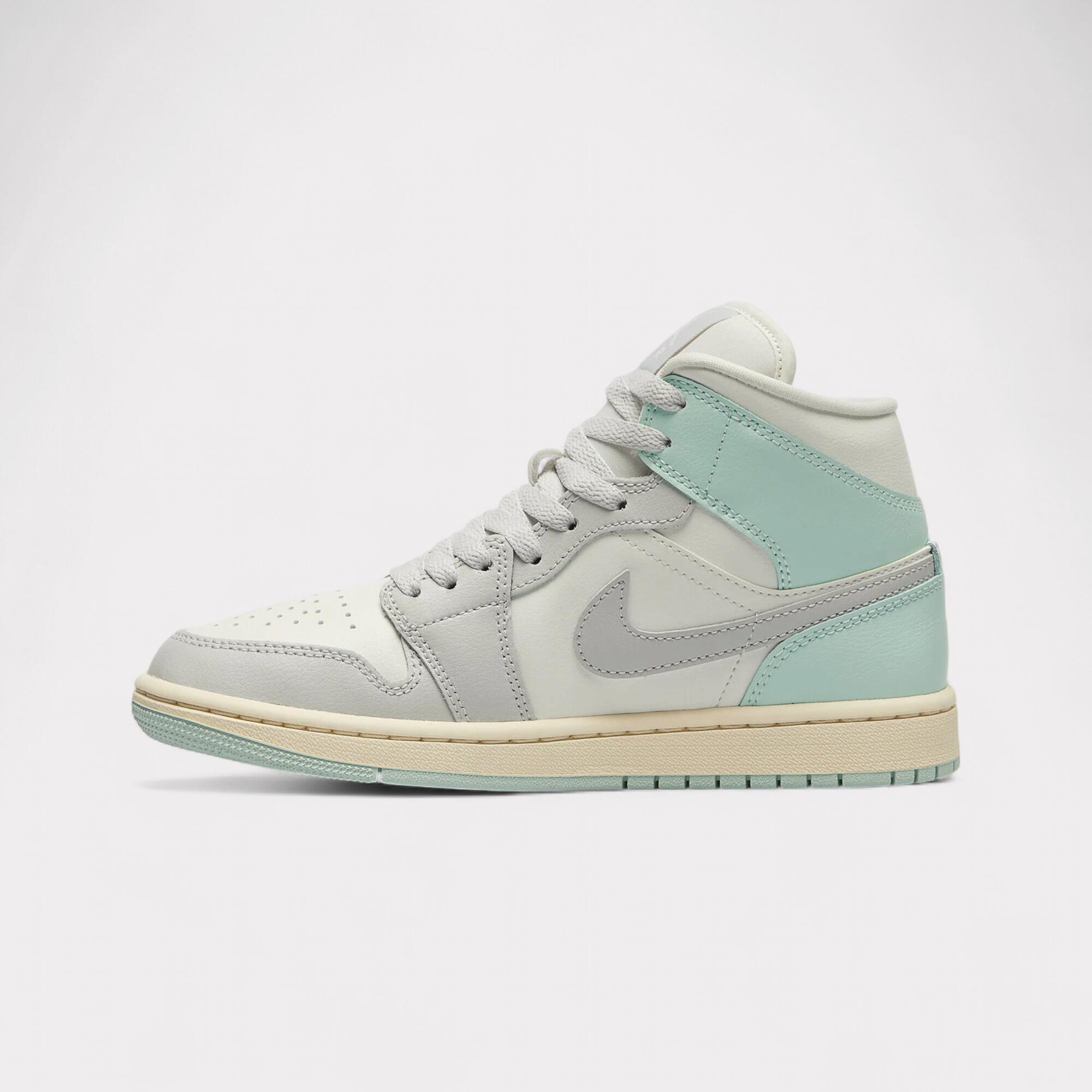 Air Jordan 1 Mid - Football Grey Igloo 3/7