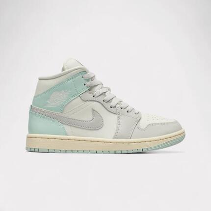 Zapatillas + Nike + Air Jordan 1 Mid - Football Grey Igloo
