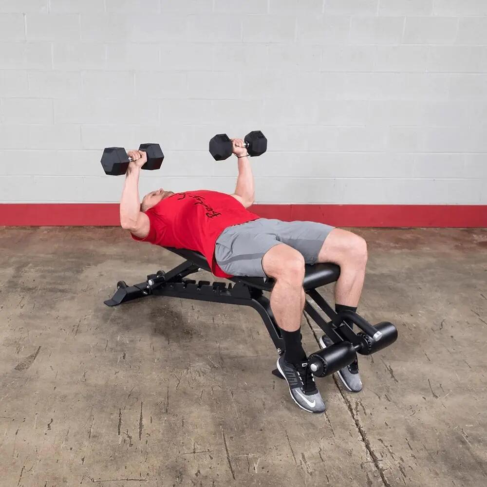 Professionele verstelbare fitness bank - Body-Solid SFID425 - goede garantie 4/5