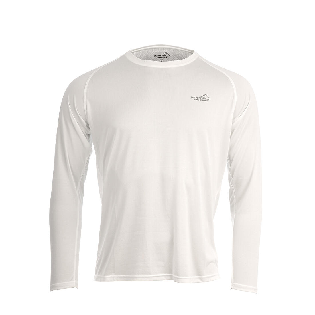 Action Funktions-T-Shirt Langarm für Herren in Weiß 1/5
