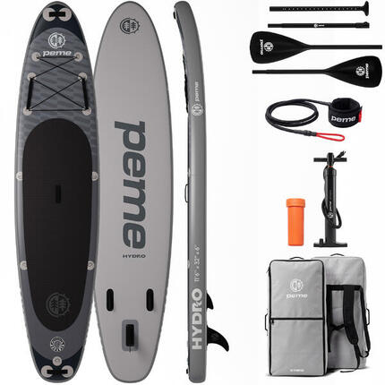 Pack Stand up paddle gonflable 11'6 350x81x15 cm - touring, stable, 2 personnes
