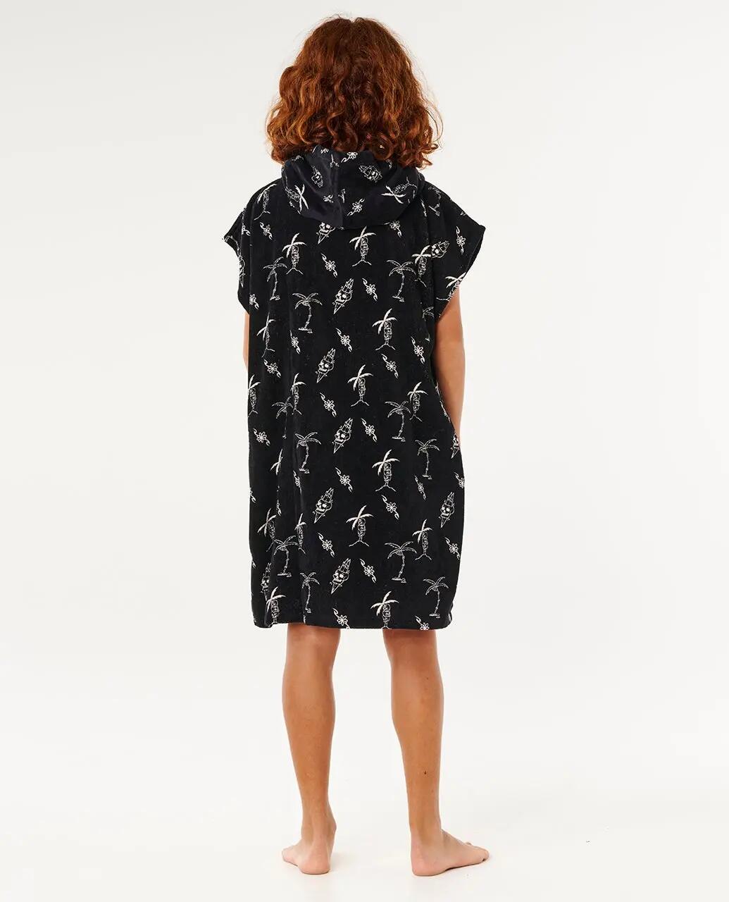 Produto Unissexo Poncho Surf Kids Mixed - Black 3/6