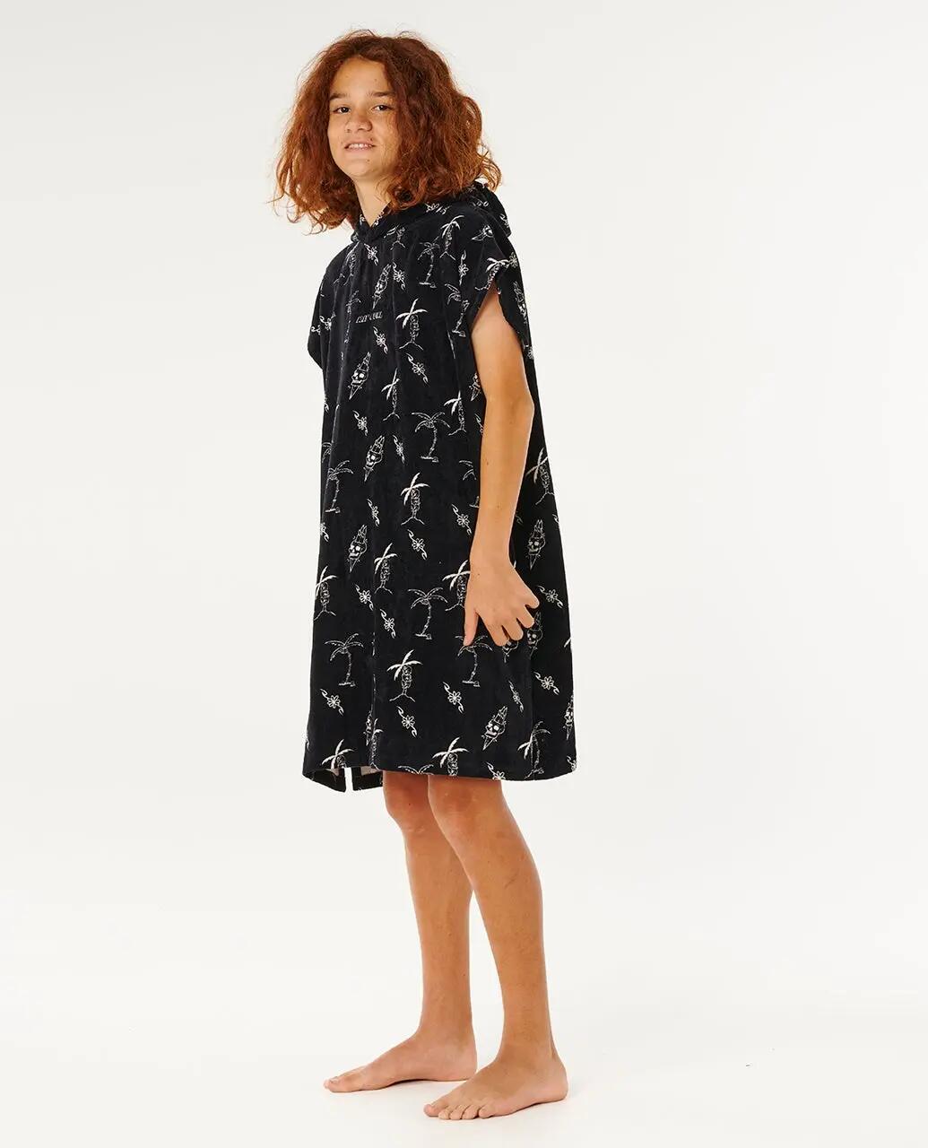 Produto Unissexo Poncho Surf Kids Mixed - Black 2/6