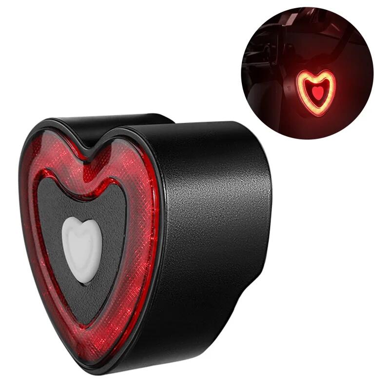 Smart heart brake detection rear light
