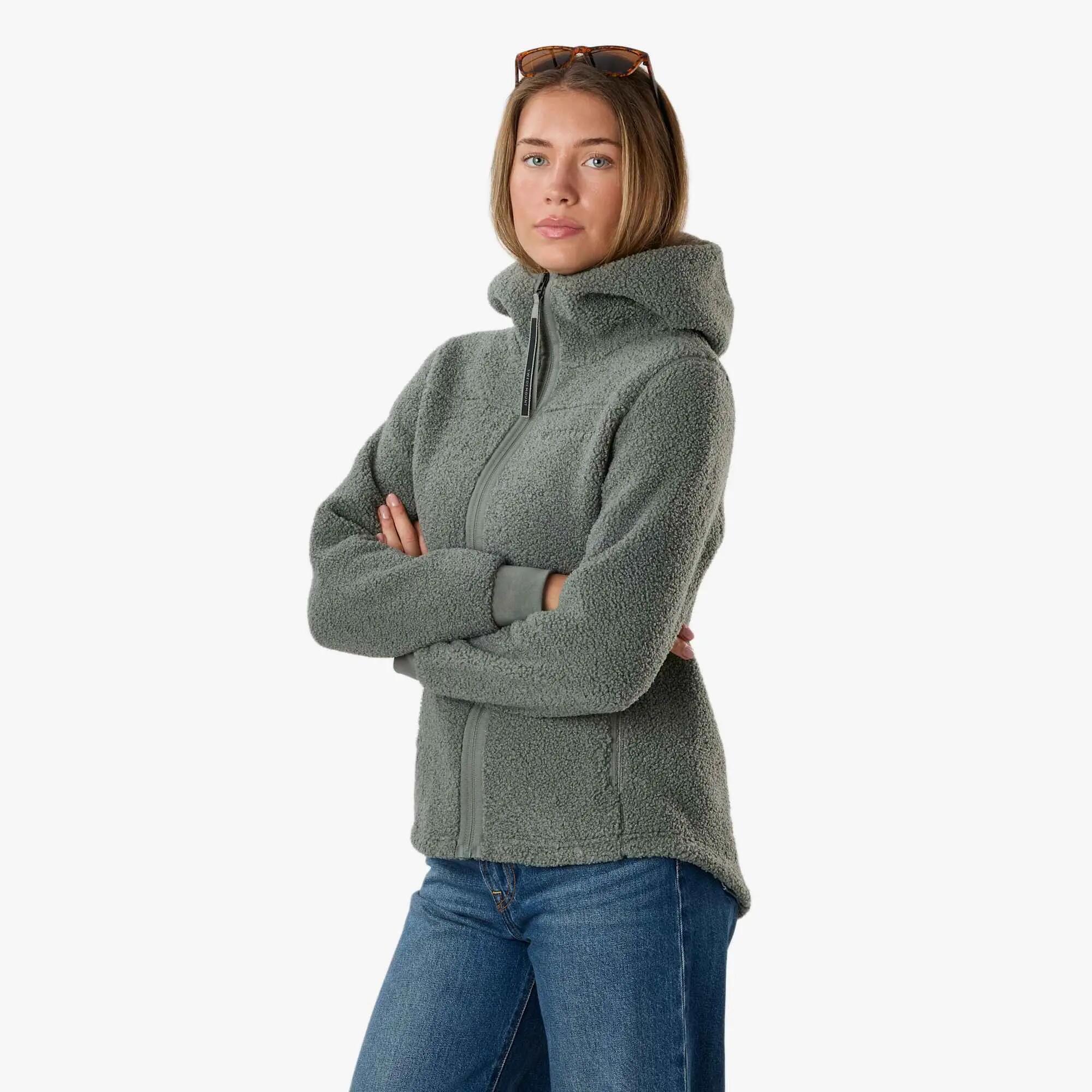 Damen Wandern Fleecejacke Atmungsaktiv Lofoten 4/7