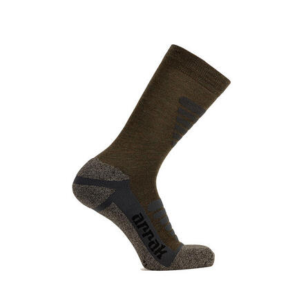 Chaussettes de randonnée vert olive
