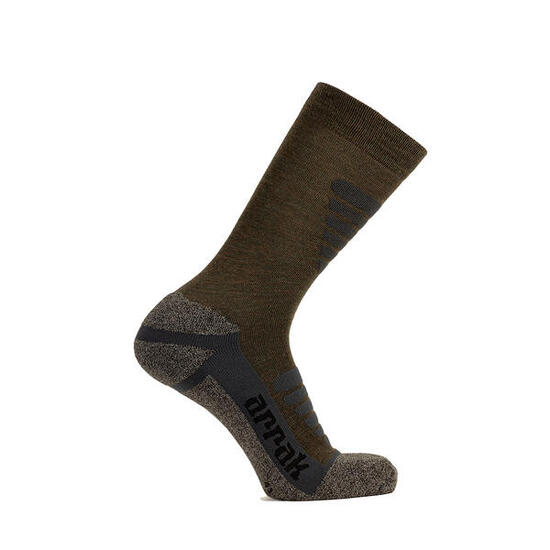 Chaussettes de randonnée vert olive