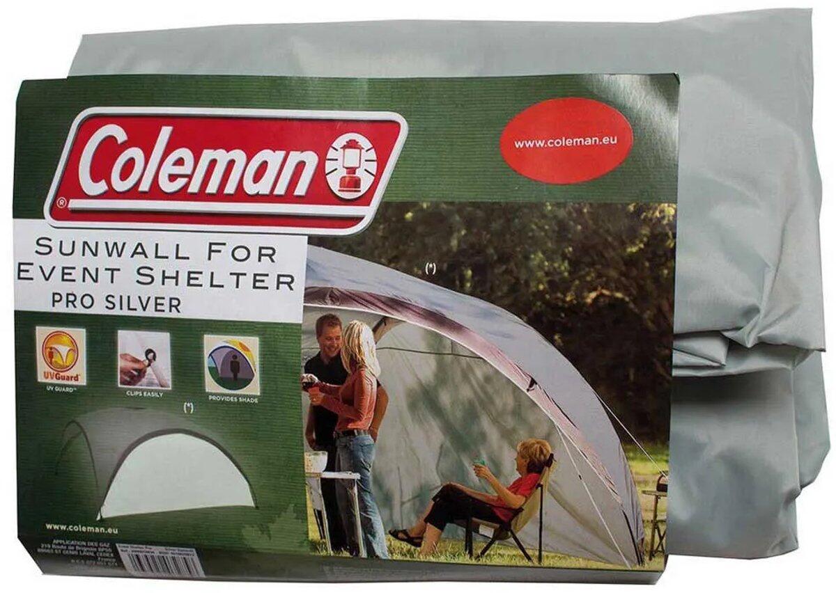 Ściana do wiaty namiotowej Coleman SHELTER EVENT PRO L SILVER SUNWALL 6/6