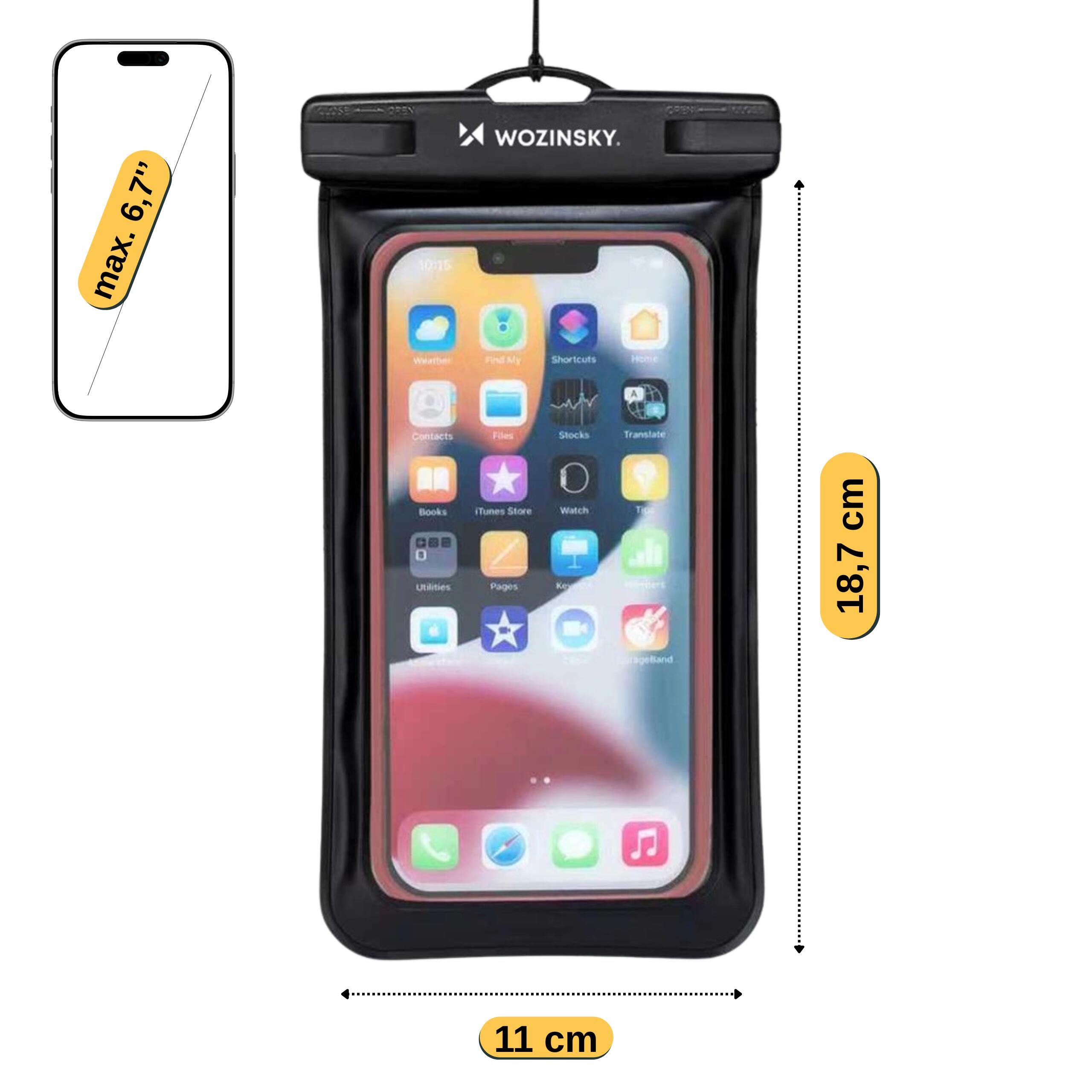 Sportovní náramek, ochranné pouzdro na mobil Wozinsky 2/7