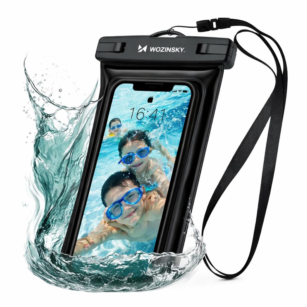 WOZINSKY Voděodolné pouzdro na mobil na paži Wozinsky