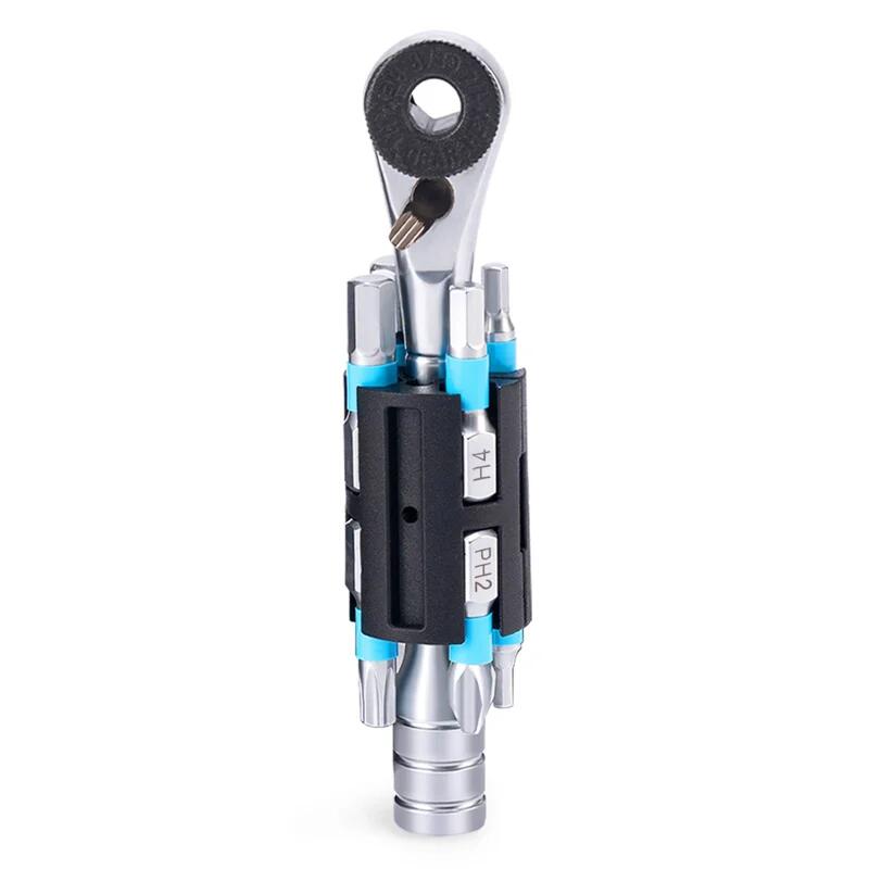 Portable ratchet 8 bits