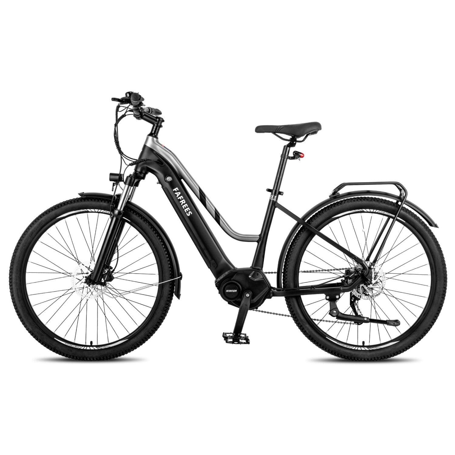 Bicicleta Eléctrica FAFREES FM8 250W 36V14.5AH 27.5" Negro 4/5
