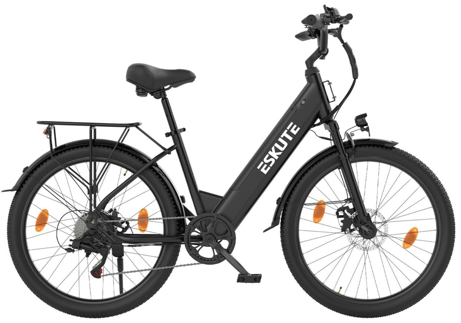 Vélo électrique ESKUTE C100 PLUS 250W 100 km Noir 3/5