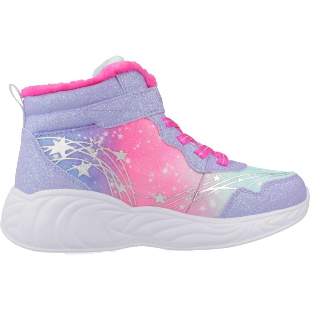 Ténis Skechers Modelo Unicorn Dreams - Magical Cove Cor Violeta 4/5