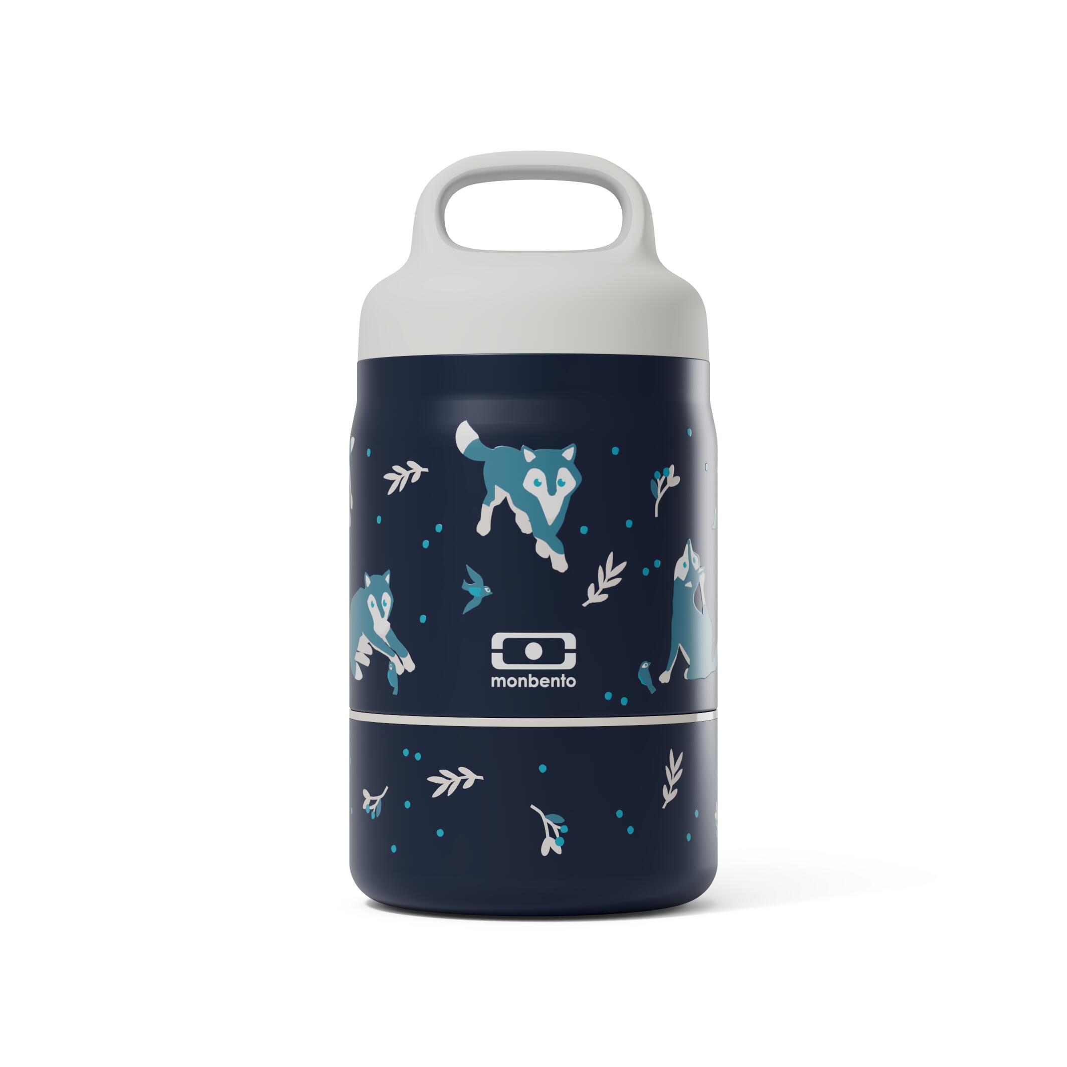 Fiambrera térmica con 2 compartimentos 500 ml |Niños | Escuela, picnic | Handy 2/6
