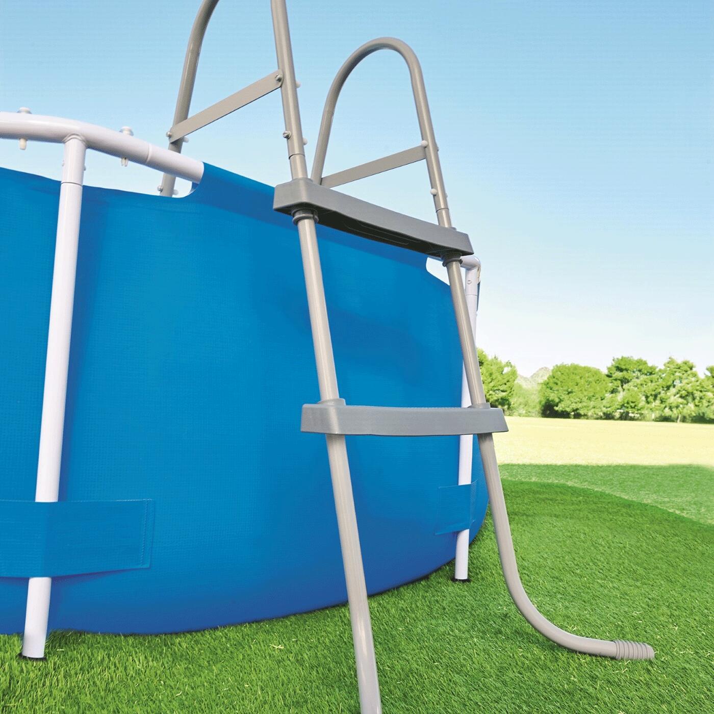 Escalera para Piscina Desmontable Bestway de 84 cm 2/6