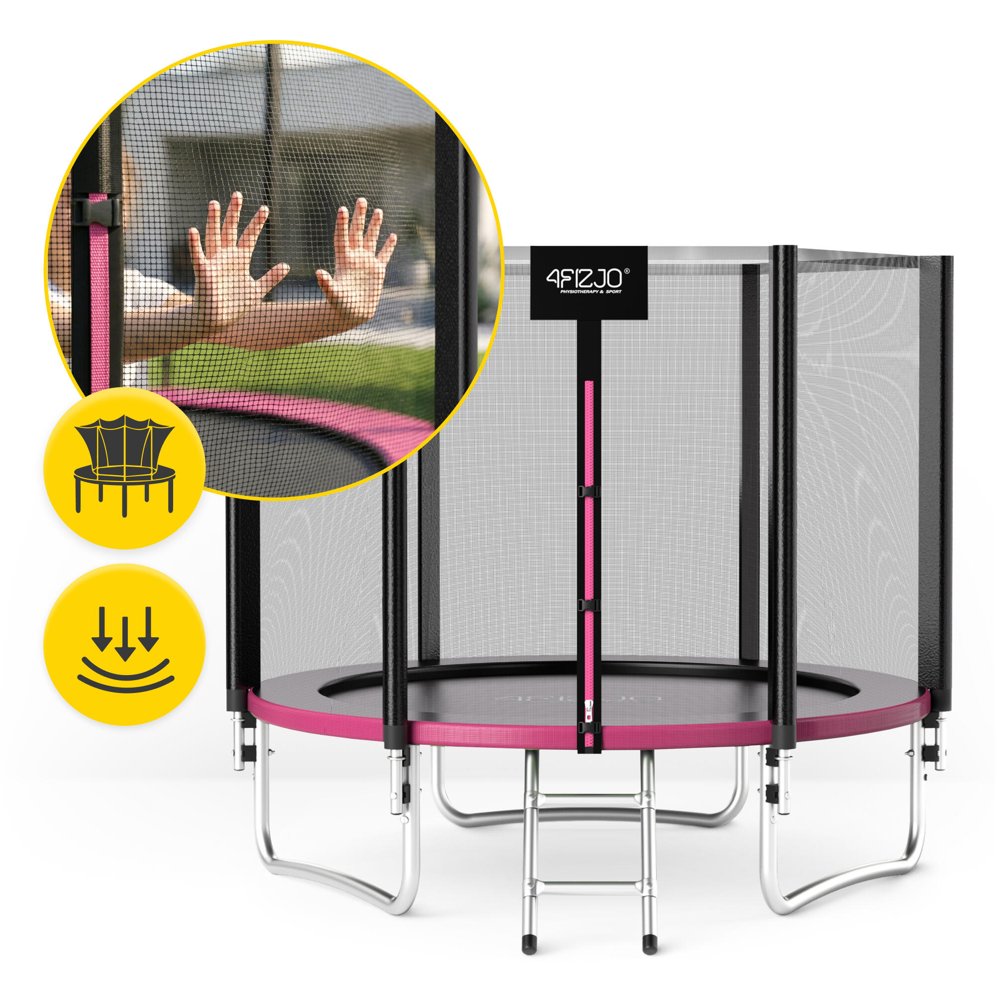 Trampolína se sítí 252 cm 8FT 4/7