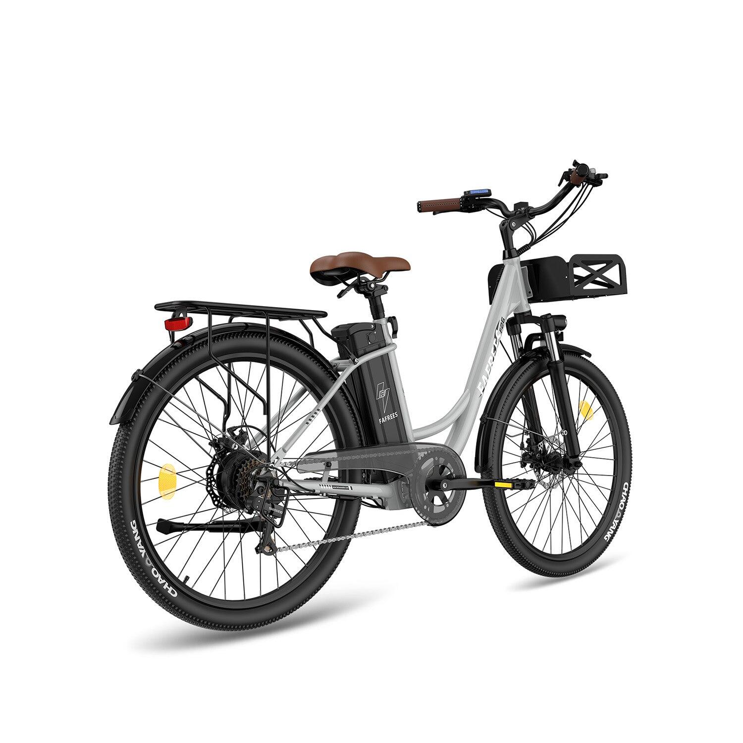 Bicicleta Elétrica FAFREES F26 Lasting 250W 36V25Ah 26x1.95" Cinza 5/5