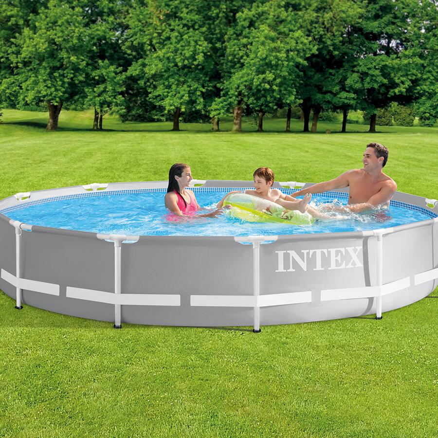 Ø 366 x 76 cm Intex Prism Frame Kit Piscine Ronde 5/6