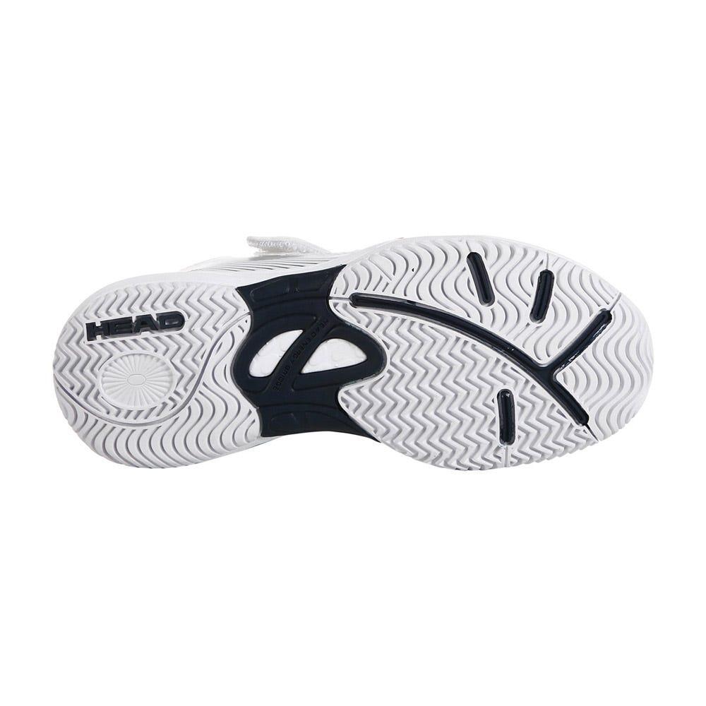 Junior Head Sprint Velcro 3 275413 Whbb In Weiss Und Blau 3/6