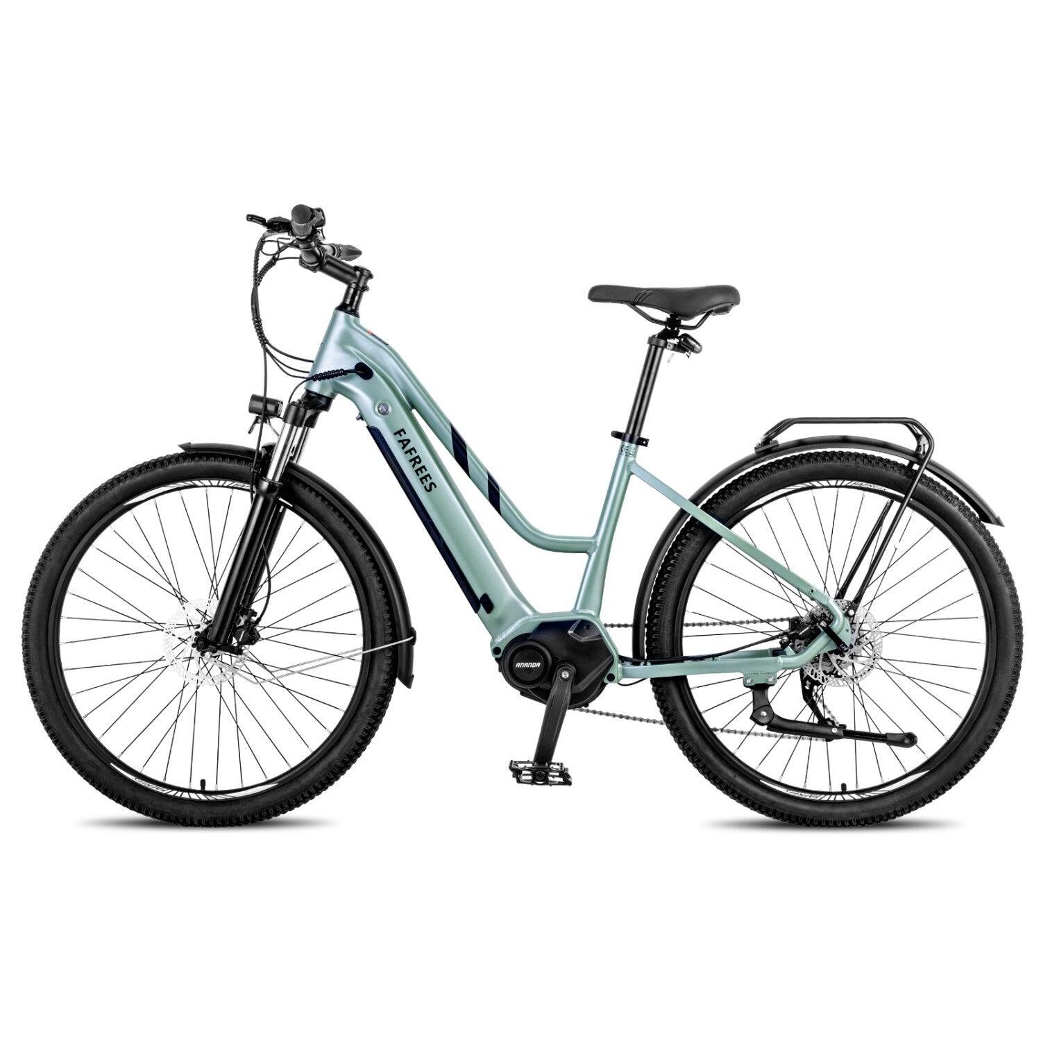 Bicicleta Eléctrica FAFREES FM8 250W 36V14.5AH 27.5" Verde 4/5