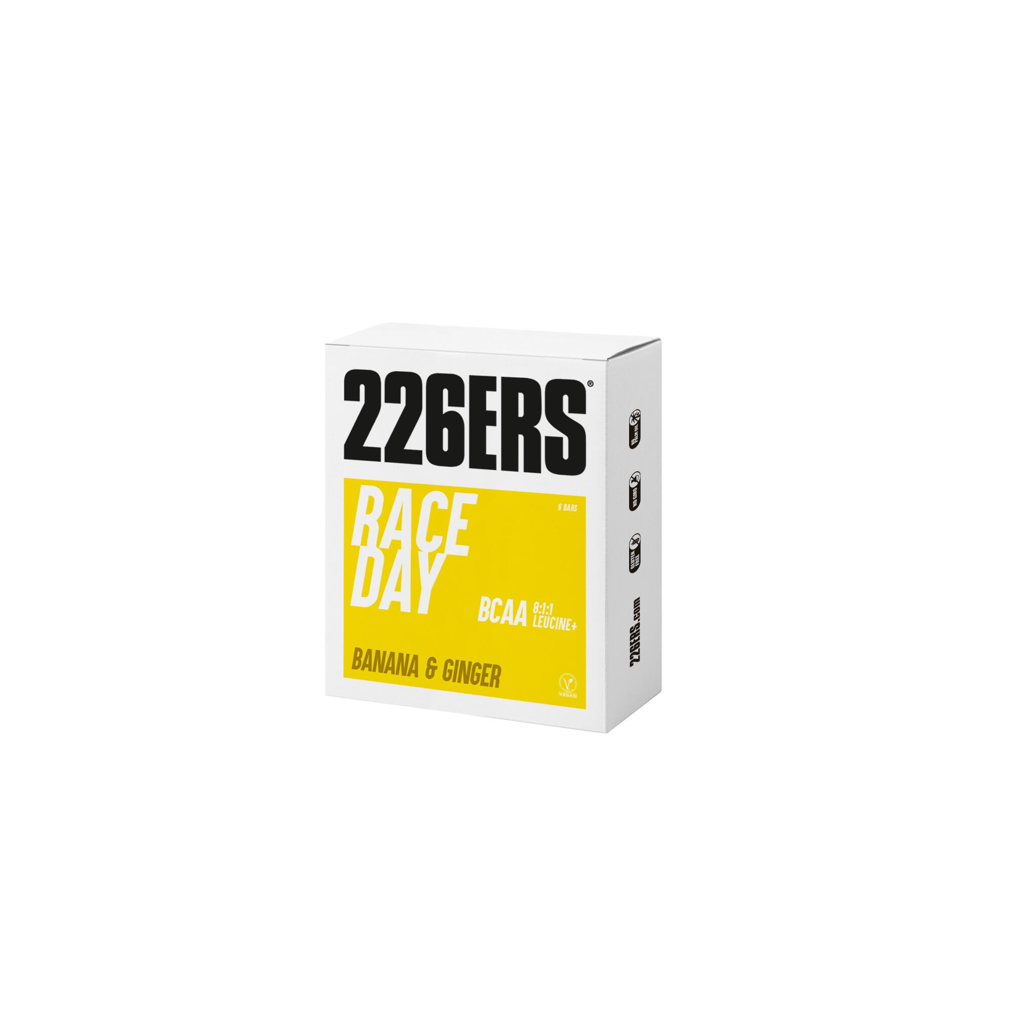 BOX 6 RACE DAY BAR BCAA 40g - Barrita Energética Vegana 2/4
