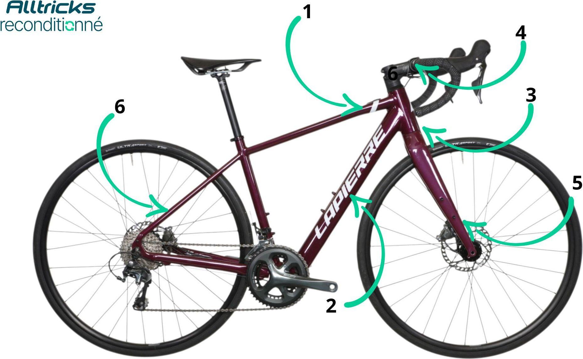 Gereviseerd Sensium 3.2 W racefiets met Shimano 10-speed, Mahle 250 - Zeer goede 4/7
