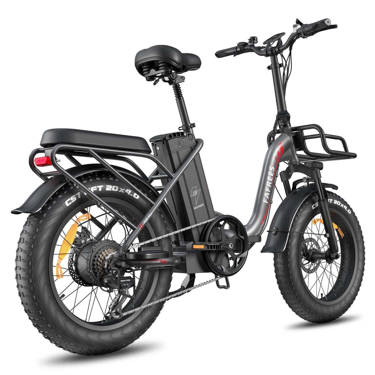 Electric Bike FAFREES F20 Max 500W 48V30AH 20" Gris 3/5