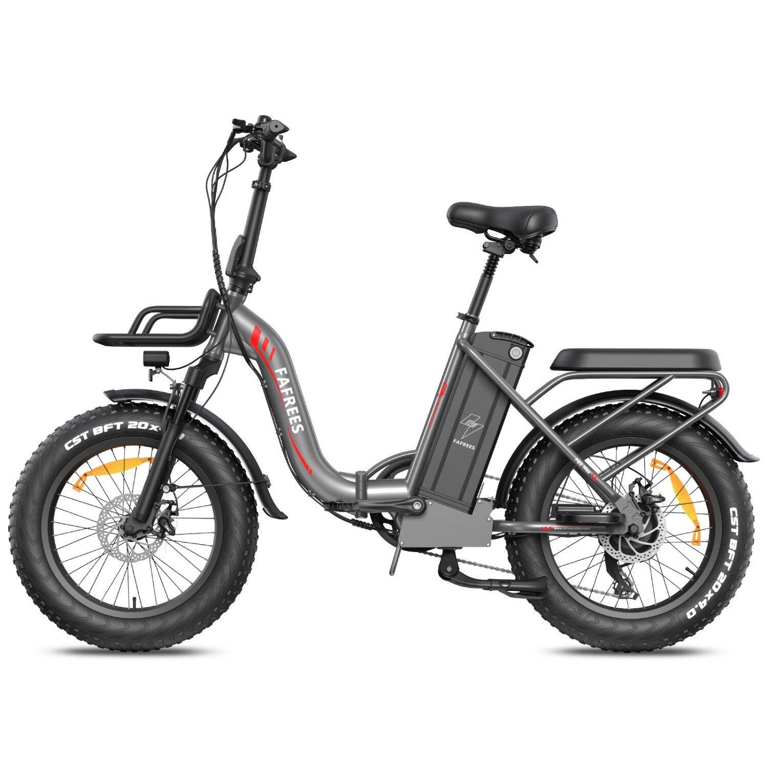 Electric Bike FAFREES F20 Max 500W 48V30AH 20" Gris 5/5