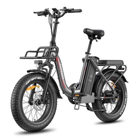 Electric Bike FAFREES F20 Max 500W 48V30AH 20" Grigio