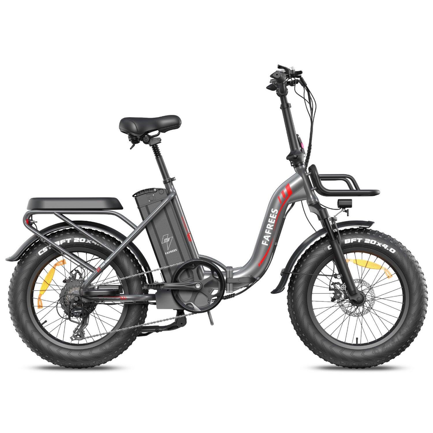 Electric Bike FAFREES F20 Max 500W 48V30AH 20" Gris 4/5