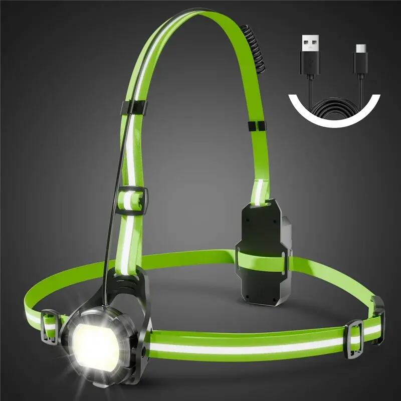 Lanterna de aviso peitoral para ciclismo 500 lumens 2/2