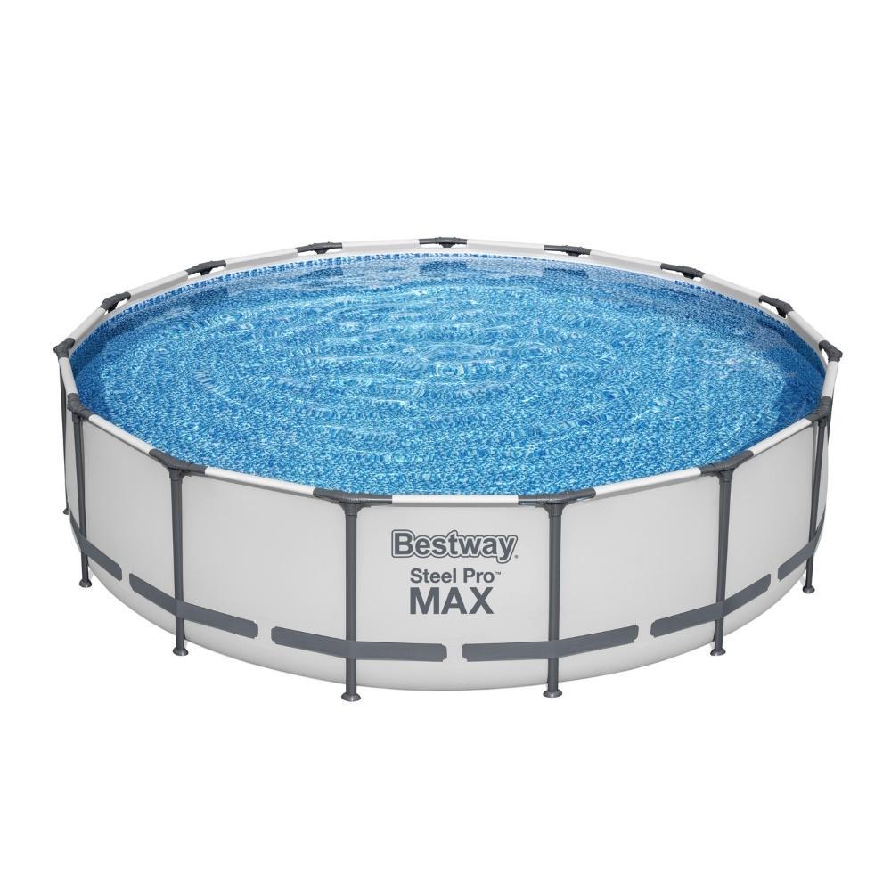Bestway - Steel Pro MAX - Piscine tubulaire - 457x107 cm - Ronde 3/7
