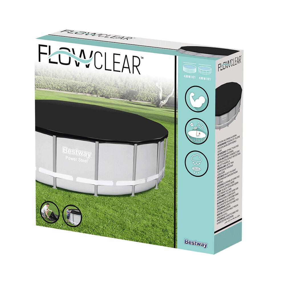 Copertura per piscina Flowclear 4,88 m 2/7