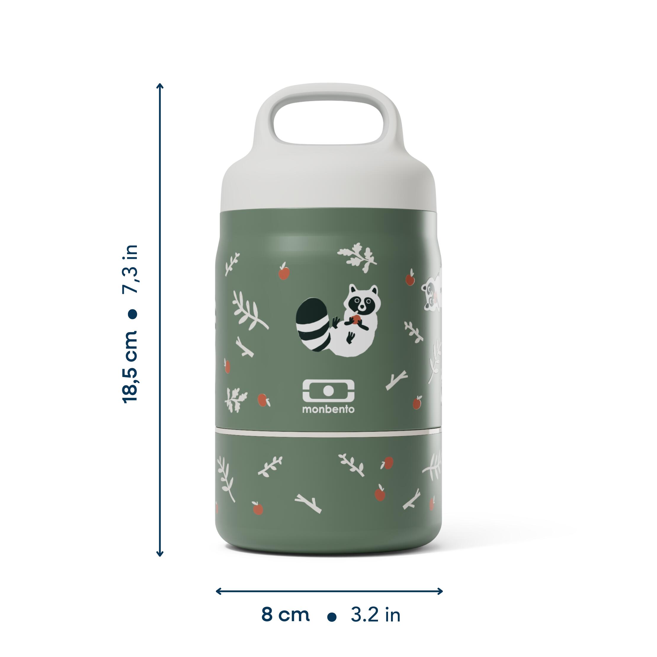 Boite repas isotherme 2 compartiments 500ml|Enfants|Ecole, pique-nique|Handy 4/6