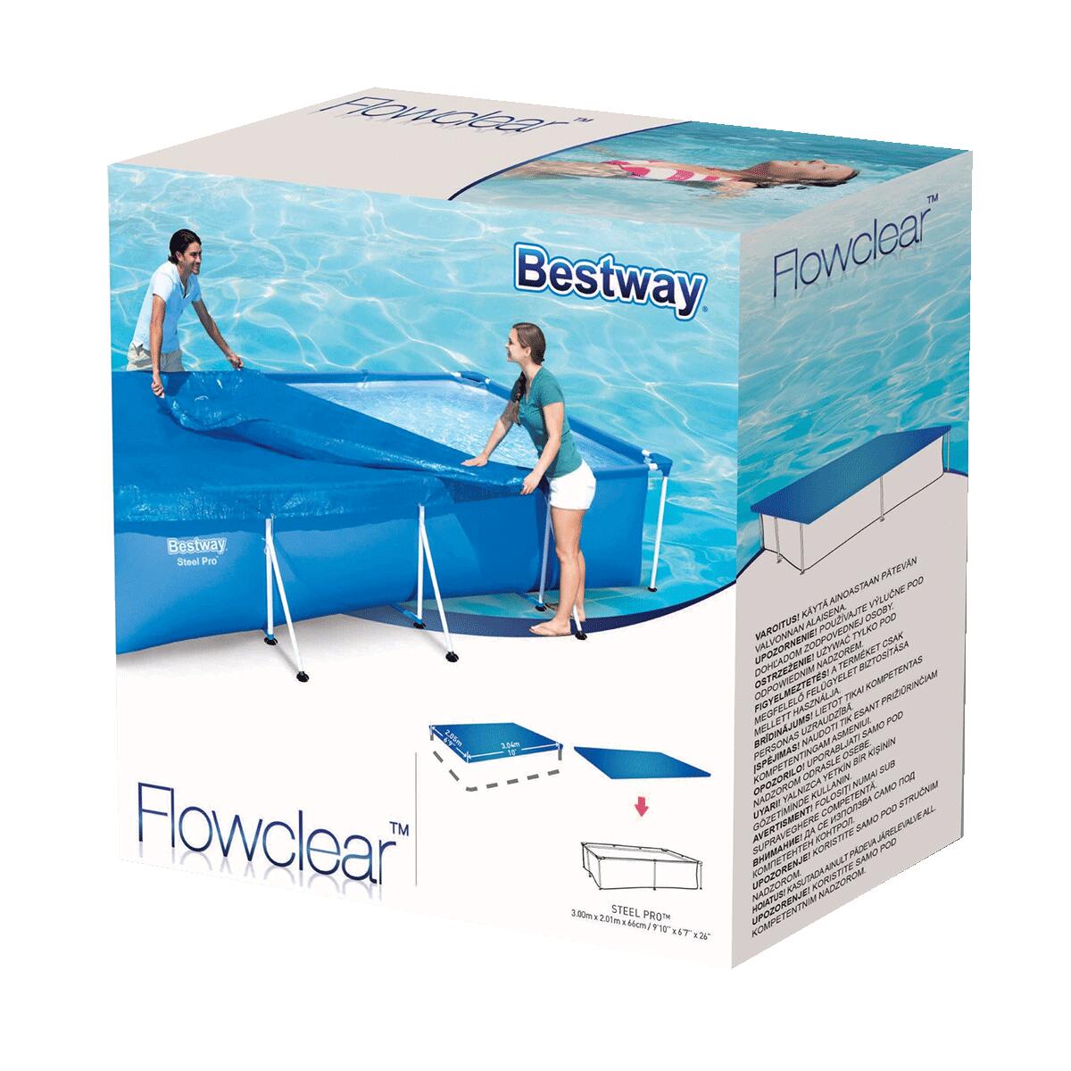 Zastřešení bazénu Bestway Flowclear 300 x 201 cm 4/4