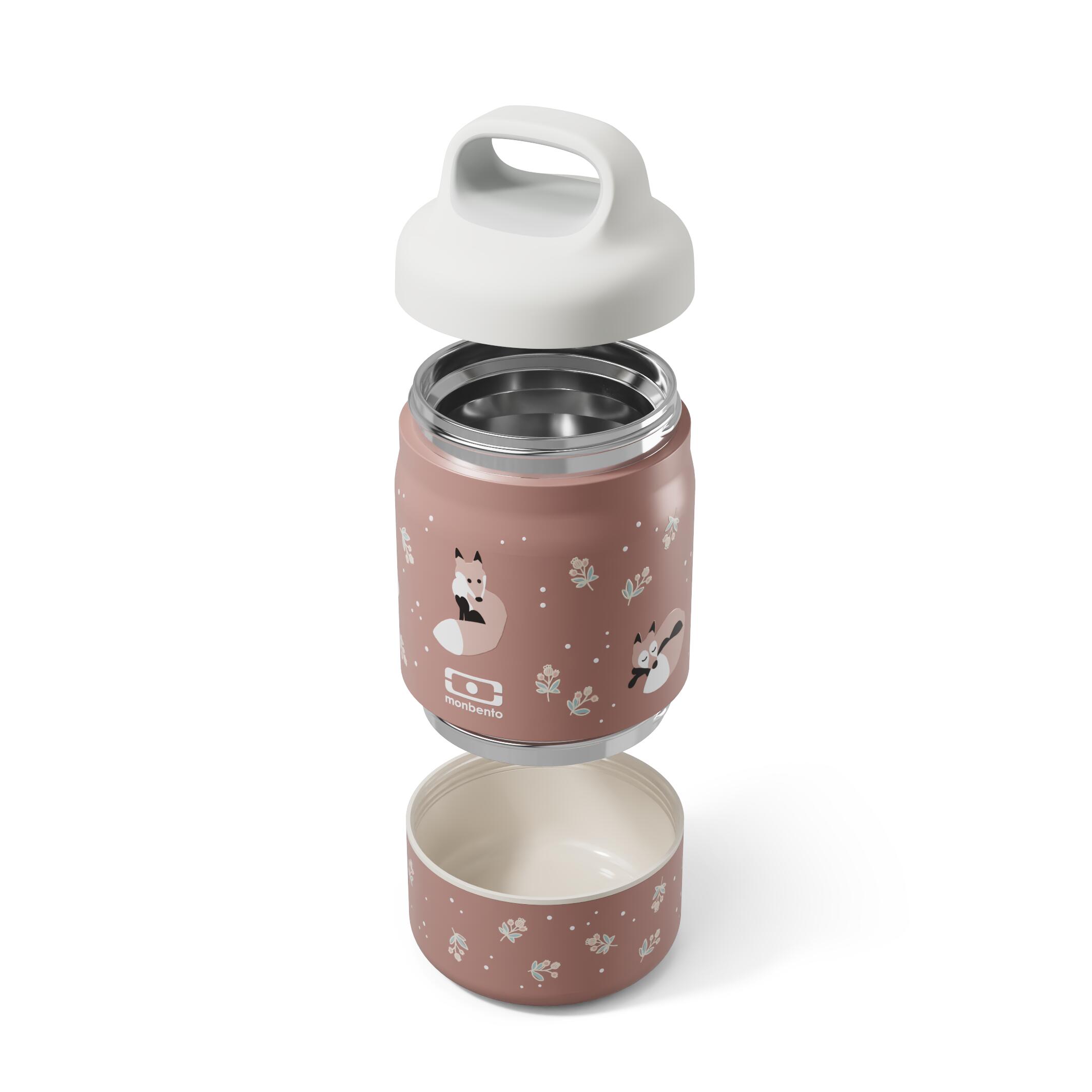 Boite repas isotherme 2 compartiments 500ml|Enfants|Ecole, pique-nique|Handy 3/6