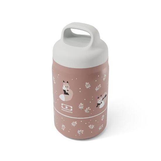 Boite repas isotherme 2 compartiments 500ml|Enfants|Ecole, pique-nique|Handy