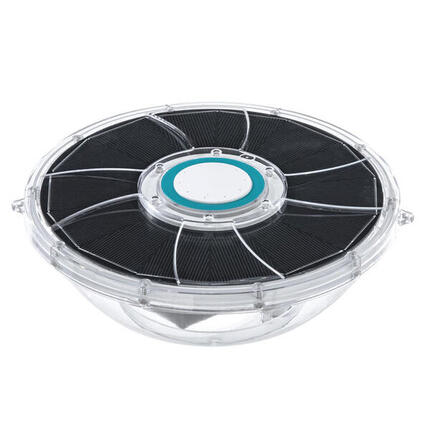 Solar-Poollampe mit Springbrunnen