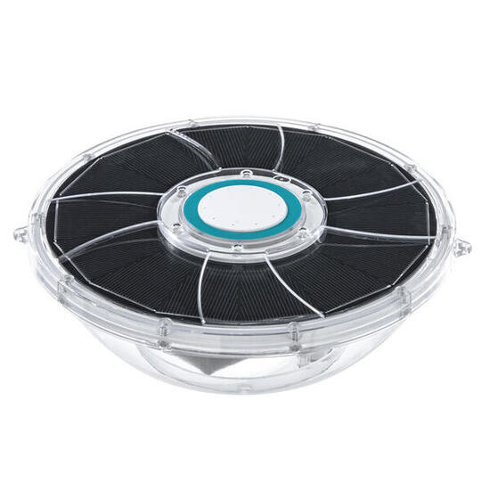 Solar-Poollampe mit Springbrunnen