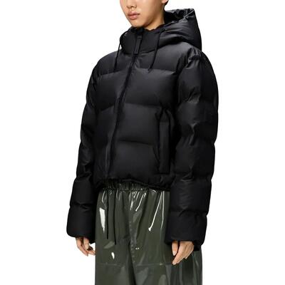 Jack rains model alta short puffer jacket w3t kleur zwart