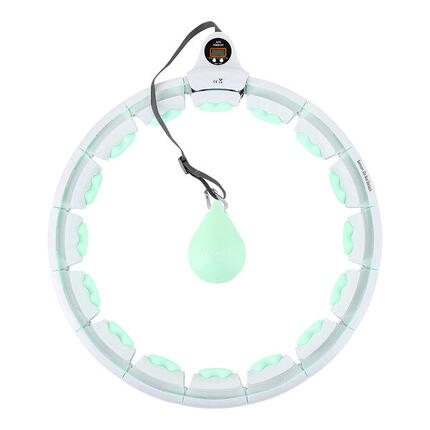 Hula hop regulowane HMS HHW06 z wypustkami i obciążnikiem + licznik