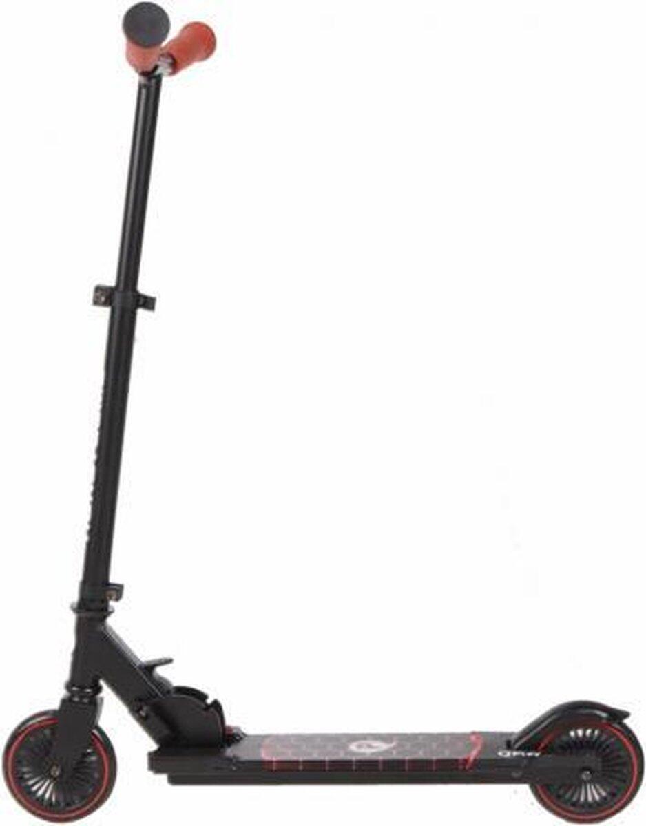 Qplay Honeycomb Patinete Infantil - LED Luminoso - hasta 50 kg - Aluminio - Rojo 2/6