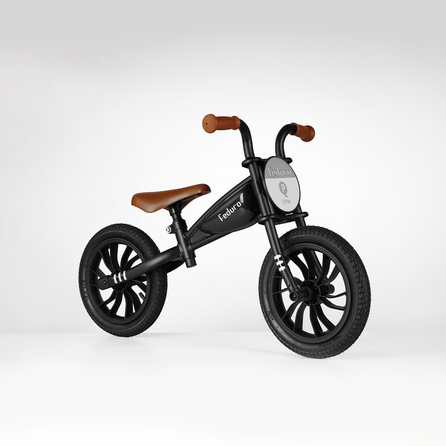 Qplay Feduro Bicicleta de Equilíbrio 12 polegadas - Bicicleta Criança - Preto 7/7