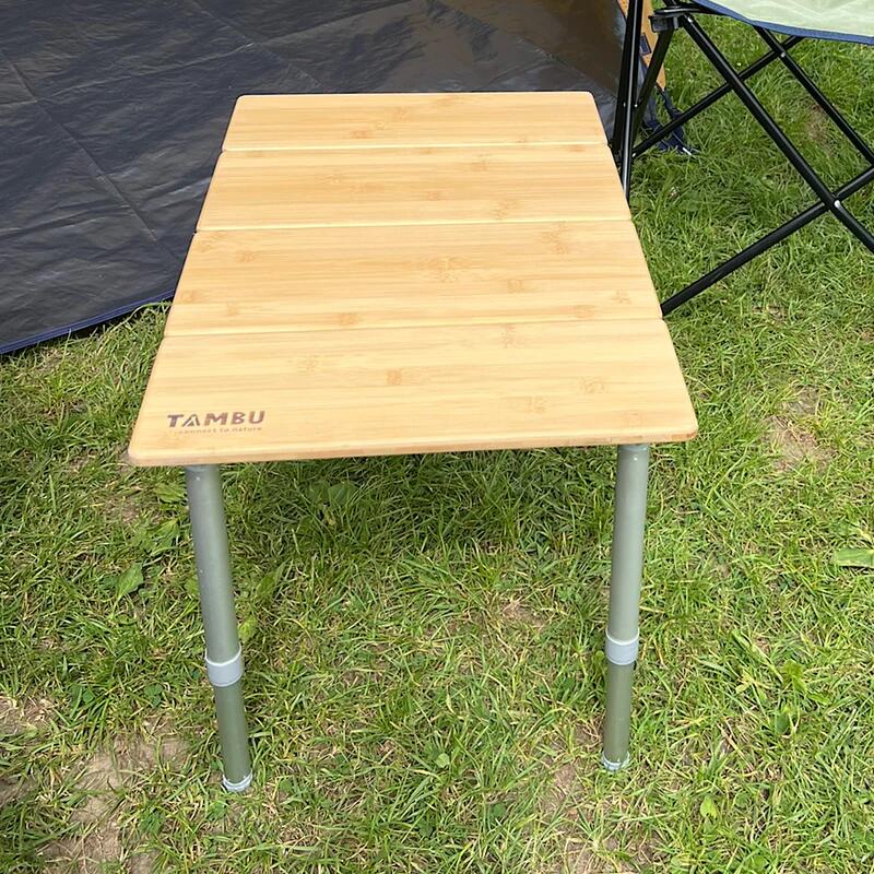 TEBO | Tavolino compatto in bambù per camping & vanlife 7/7